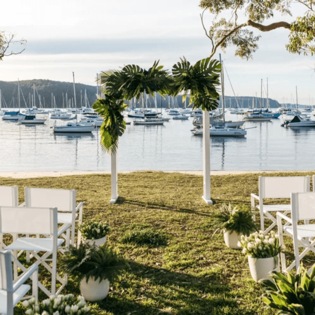 FULL ARBOUR WITH GREENERY + FLORALS